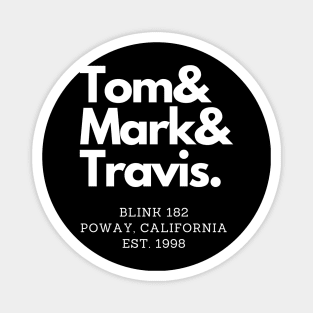 Blink 182 est. 1998 Magnet